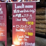 東京ブッチャーズ with OKACHI Beer Lab - 外看板