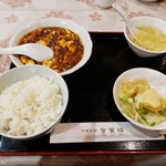 Kai Hin Rou - 日替わりランチ(麻婆豆腐)¥880