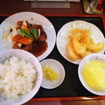 中華菜館　チャオ - 酢豚定食750円