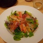 烏賊 鮨ダイニング 鮮助 - 海鮮サラダ