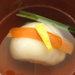 日本料理 晴山 - 2011.12.17）たらこのシンジョウ
