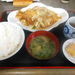 中華の店 宝園 - 回鍋肉定食