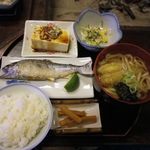 七福温泉宇戸の庄 - これがやまめ定食。