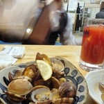 食事処 ときわ - あさり酒蒸し