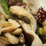 すし処 錦 - とり貝（肝付き）