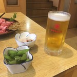 ペンション＆コテージ リゾートイン湯郷 - とり生ビール