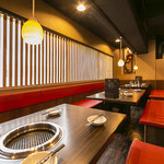 焼肉とんがらし玉 - 団体席