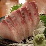 やきとりかどちゃん - （2011/11月）「はまち刺身」