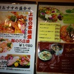 米沢牛炭火焼肉 上杉 - サラダメニュー