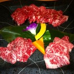 米沢牛炭火焼肉 上杉 - 上杉カルビ4人前（1人前1,134円）