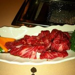 米沢牛炭火焼肉 上杉 - ファミリーカルビ2人前（1人前819円）