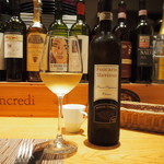 トラットリア・アルモ - 筍に合わせた白ワイン