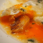 トラットリア・アルモ - 筍に濃厚な玉子の黄身が合うんだぁ