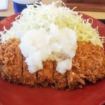 かつや 茅ヶ崎今宿店 - おろしロースカツ853円税込