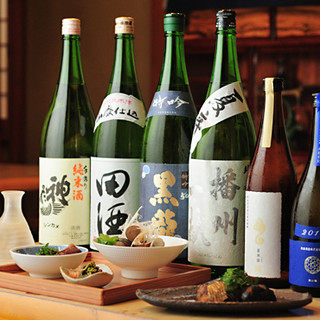 Great compatibility with soba and Tempura ◎We recommend serving the carefully selected sake hot!