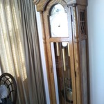 六花亭 - 2階のカフェに飾られた古い時計