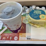 McDonald's - 2019/05 スマホの日本マクドナルド公式アプリのクーポンで 、プレミアムロースト コーヒーの アイス（M）150円→120円とソーセージマフィン 100円