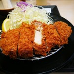 松のや - 厚切りロースカツ　アップ