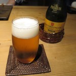 御料理 光安 - 瓶ビール