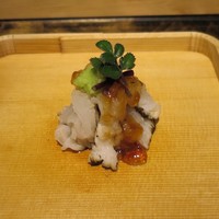 御料理 光安 - アブラメの炙り