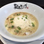 麺屋てい司゛ - おいリゾット追加チーズ。絶品です！