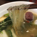 ZEN ROOM - 健彩麺セット(烏骨鶏スープ＋春雨麺＋美肌効果)
