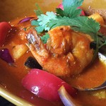 スプーンソング - 【タミルプラウン】酸味の効いた「THE・現地(タミル)」(←私は行ったことないですがw)なカレーです。