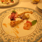 パノラマスカイレストラン アサヒ - 前菜盛り合わせ(2011/12月)