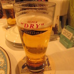 パノラマスカイレストラン アサヒ - エクストラコールドビール(2011/12月)