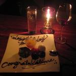 リストランテ イル コンティヌオ - 再来店：バースデーデザート②(2010.11月より)