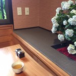 Aizuyamamiyakosoba Tsutsumian - 紫陽花とjazz