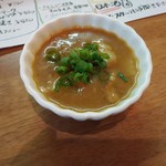 大衆スタンド きもと - 突き出し（カレーシチュー）