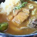 鬼はそと福はうち - 黒豚マイルド角煮カレーうどんのアップ　【　２０１１年１２月　】22