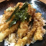 谷町 一味禅 - 海老とり天丼（￥900）