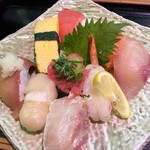 魚輝水産 - 日替わり寿司ランチ（￥780）