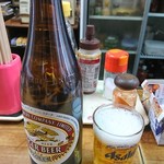 伊勢屋酒店 - 瓶ビール中。