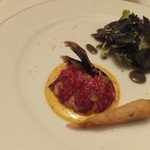 レストラン クレッセント - ブルターニュ産　オマール海老　黒トリュフのサラダ仕立て