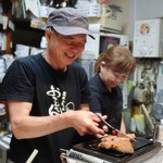 生ホルモン処 おさむちゃん。 - 続いて、ヒウチのステーキ！！