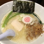 鶏ラーメン TOKU - 鶏白湯ラーメン（塩）７５０円也