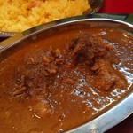 チャイカフェ バガヴァッド - 鶏手羽元のジンジャーカレー