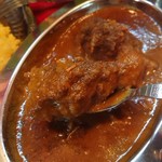 チャイカフェ バガヴァッド - 鶏手羽元のジンジャーカレー