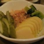 酒菜坊 橋蔵 - お新香盛り合わせ