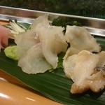 Hatsune Sushi - 刺身の図