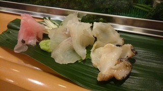 Hatsune Sushi - 刺身の図