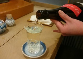 Hatsune Sushi - 地酒の図
