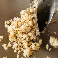 ガーリックライスセット（味噌汁、香の物）