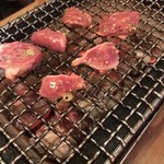 鳥番長 - かんてきで焼く。