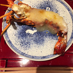 銀座 しのはら - 伊勢海老焼き かぶら柚子餡