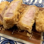 かつ吉 水道橋店 - ロースカツアップ