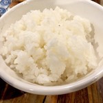 かつ吉 - ライスは白米か青紫蘇か選べます。おかわり自由